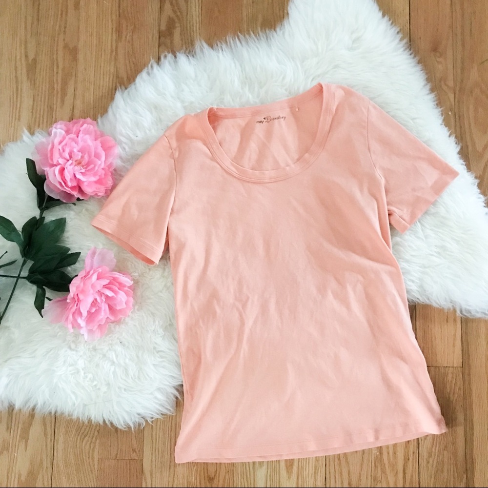 mey Lovestory light orange t shirt